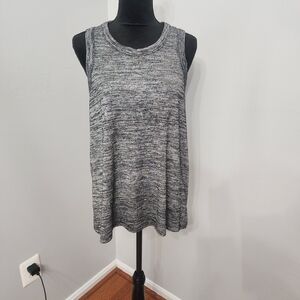 Women’s Sleeveless Heathered Gray Tank Top